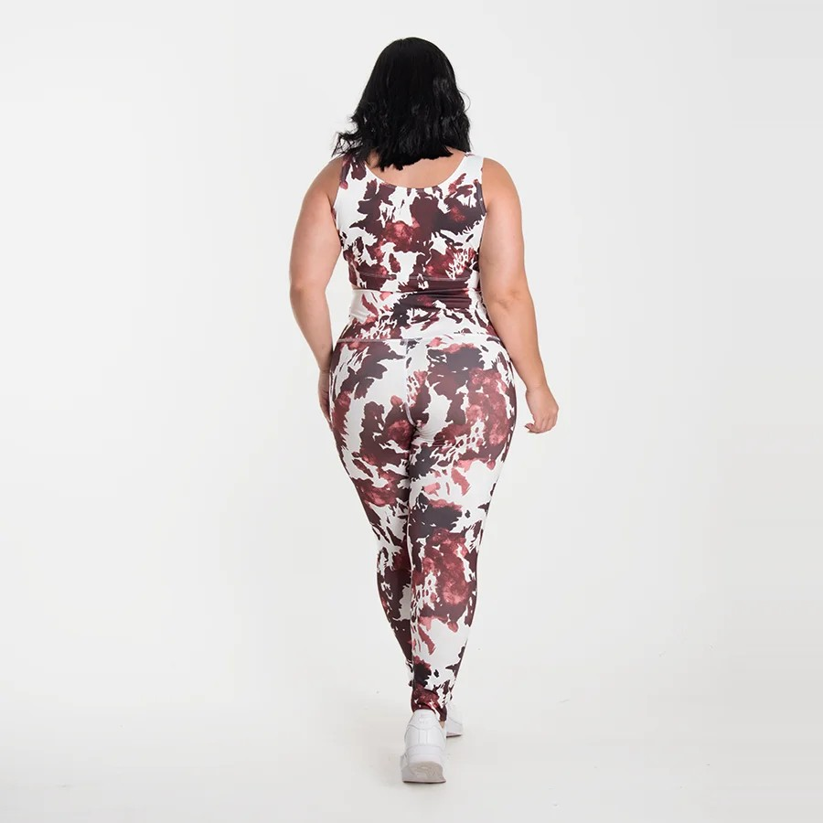 Helena Plus Size Long Gym Set