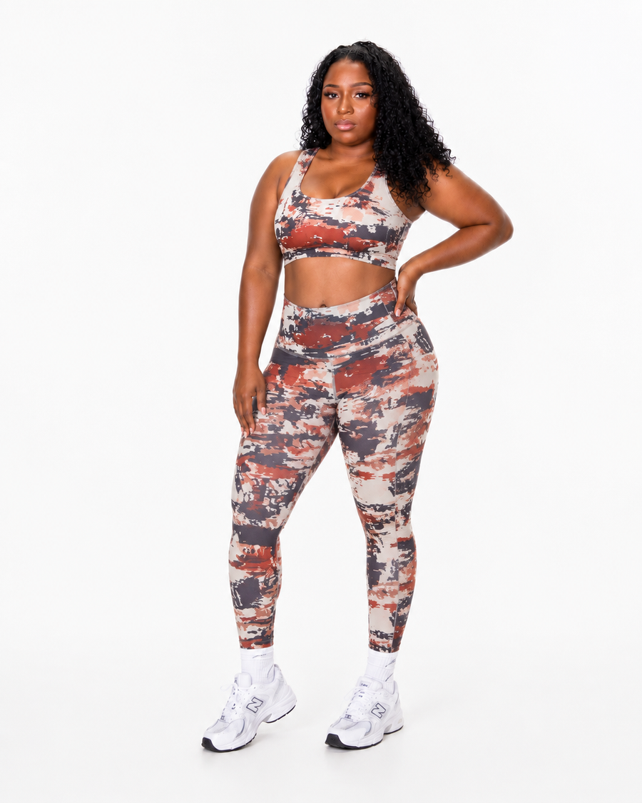 Anita gym set — two-piece activewear set (crop top and leggings), Anita style