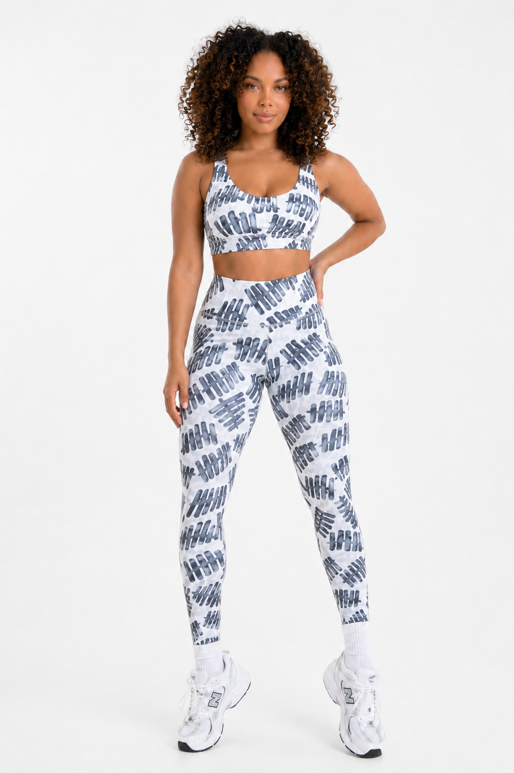 Martina gym set — two-piece activewear set (crop top and leggings), Martina style