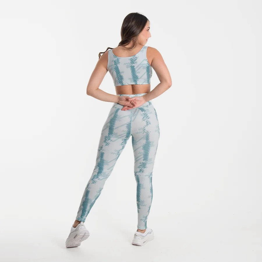 Sinaloa Long Gym set — two-piece activewear set (crop top and leggings), Sinaloa Long style (additional view)